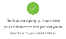 Verify Email Address Notification Verify Email Address Notification